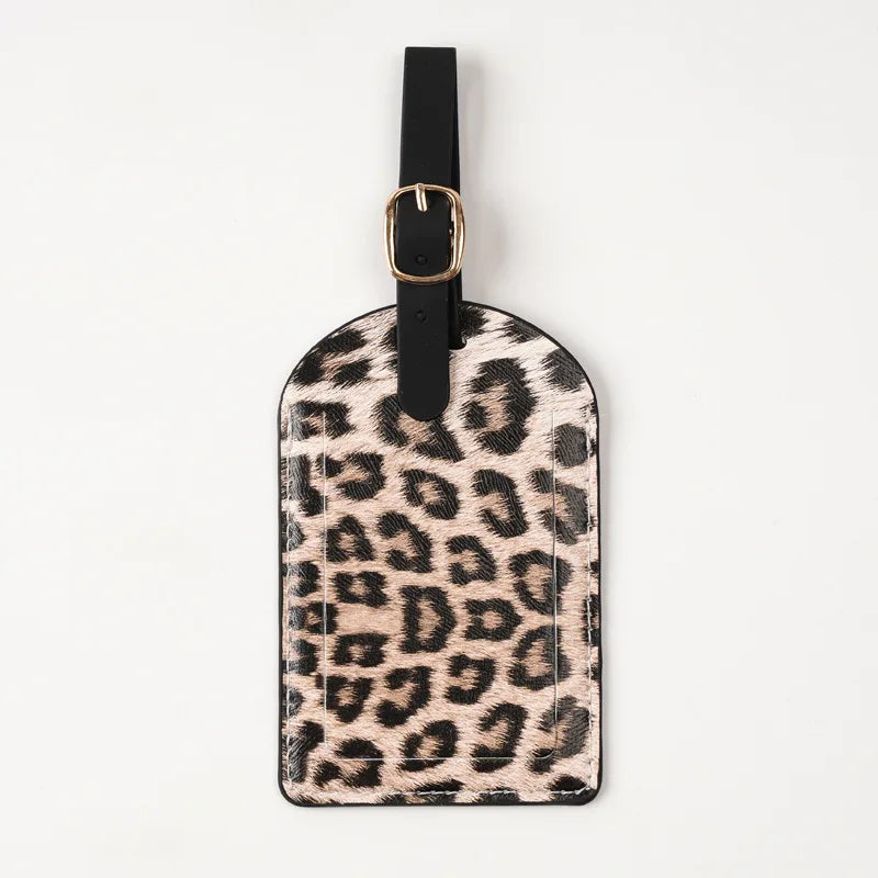 Leopard Print Passport Protective Cover  Travel Passport Holder Wallet Gift PU Leather Card Case Cover Unisex Storage Bag