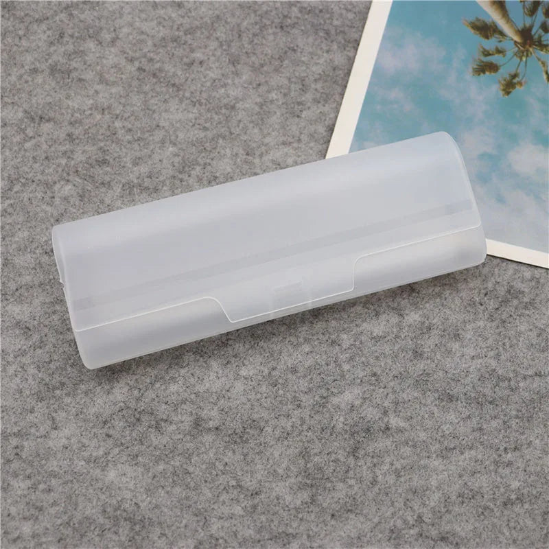 Ultra Light Hard Frosted Glasses Case Plastic Portable Travel Sunglasses Case Cover Protector Organizer For Glasses Women Men