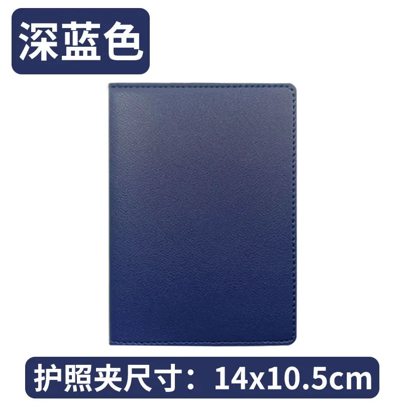 Pu Leather Passport Holder Case Travel Accessories Luggage Tags Bussiness Ticket Holder Passport Cover for Womem Girl