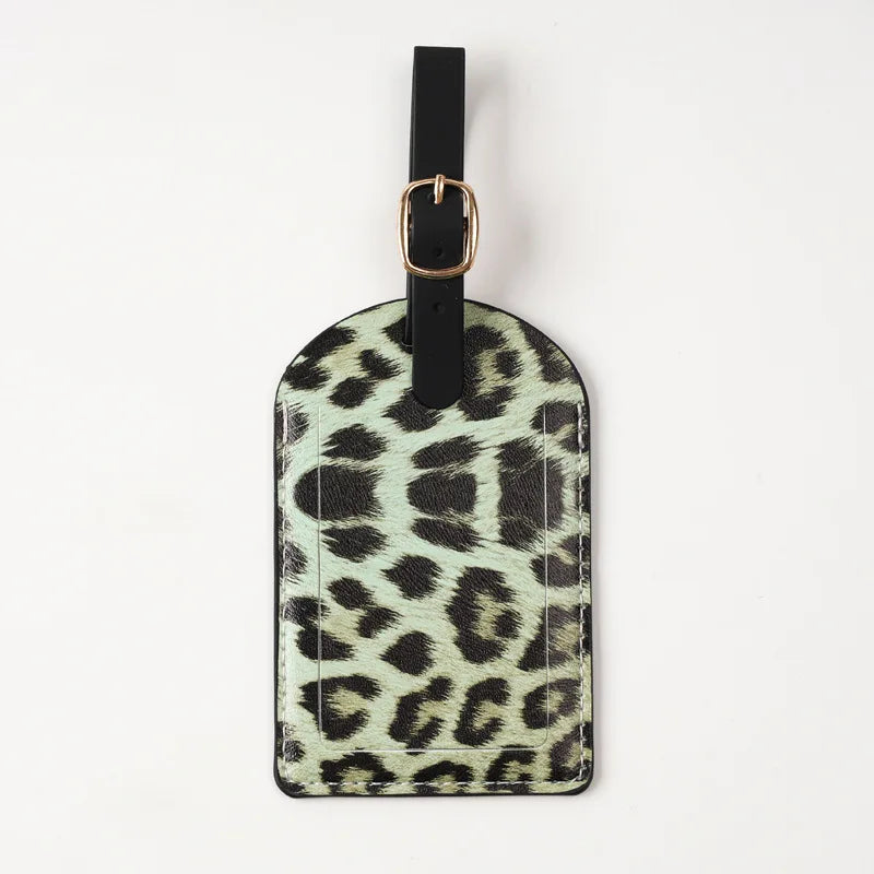 Leopard Print Passport Protective Cover  Travel Passport Holder Wallet Gift PU Leather Card Case Cover Unisex Storage Bag