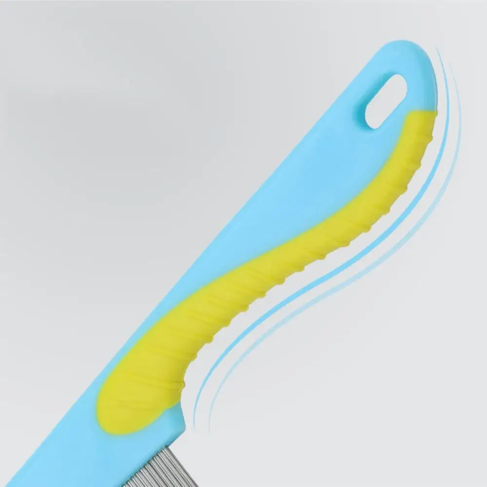 Durable Self Cleaning Dog Grooming Comb Portable Multicolour Hair Remover Brush Cute Cat Massage Comb Pet