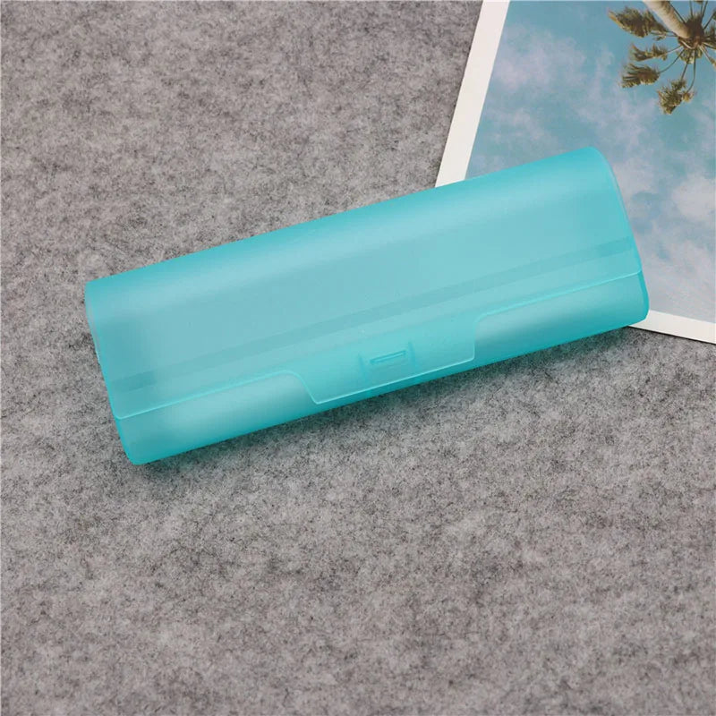 Ultra Light Hard Frosted Glasses Case Plastic Portable Travel Sunglasses Case Cover Protector Organizer For Glasses Women Men