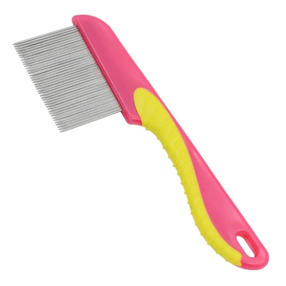 Durable Self Cleaning Dog Grooming Comb Portable Multicolour Hair Remover Brush Cute Cat Massage Comb Pet