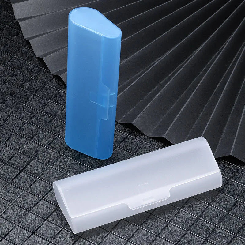 Étui à lunettes ultra léger en verre dépoli rigide, étui à lunettes de soleil portable en plastique, housse de protection et organisateur pour femmes et hommes