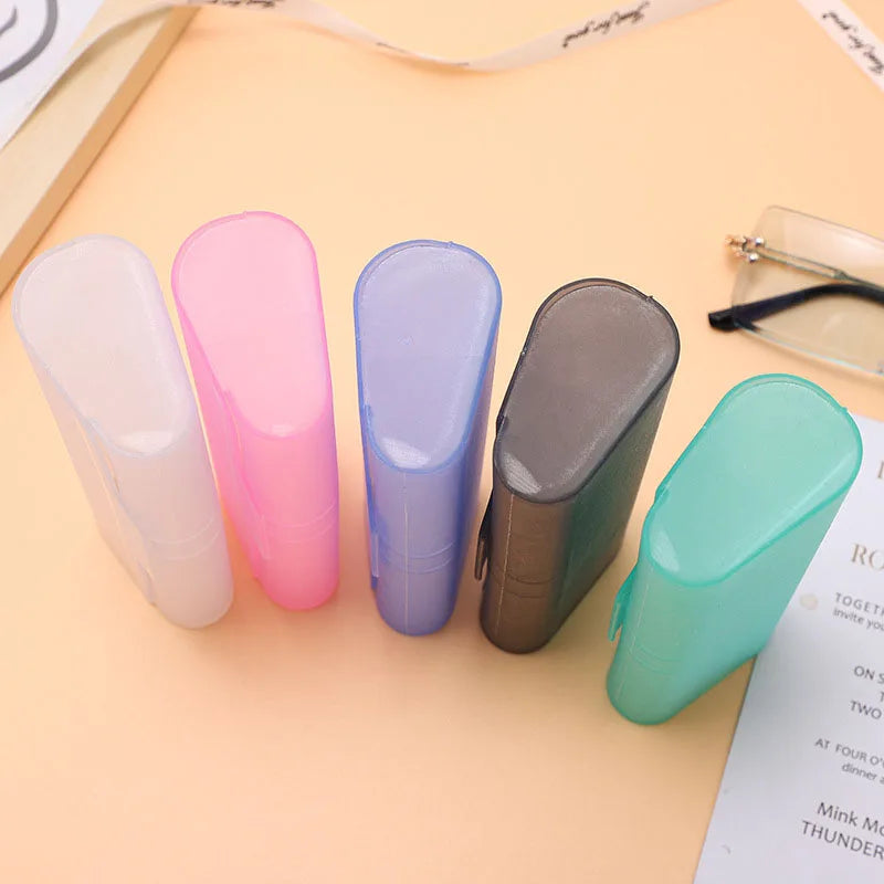 Ultra Light Hard Frosted Glasses Case Plastic Portable Travel Sunglasses Case Cover Protector Organizer For Glasses Women Men