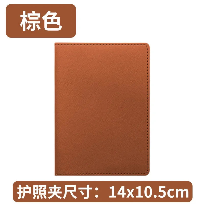 Pu Leather Passport Holder Case Travel Accessories Luggage Tags Bussiness Ticket Holder Passport Cover for Womem Girl