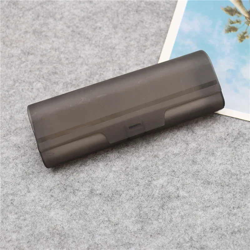 Ultra Light Hard Frosted Glasses Case Plastic Portable Travel Sunglasses Case Cover Protector Organizer For Glasses Women Men